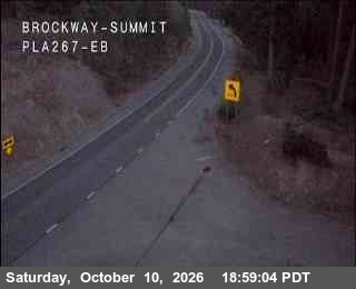 Hwy 267 at Brockway Summit, SR-267 at 19:00 on 2026-10-10