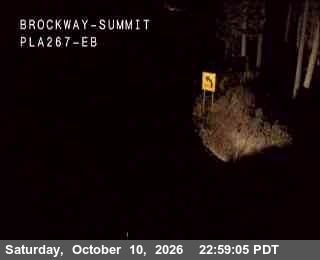 Hwy 267 at Brockway Summit, SR-267 at 23:00 on 2026-10-10
