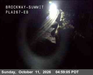 Hwy 267 at Brockway Summit, SR-267 at 05:00 on 2026-10-11