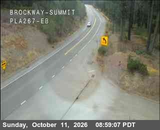 Hwy 267 at Brockway Summit, SR-267 at 09:00 on 2026-10-11