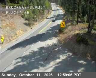 Hwy 267 at Brockway Summit, SR-267 at 13:00 on 2026-10-11