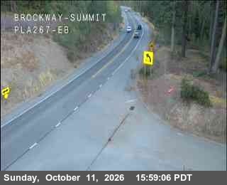 Hwy 267 at Brockway Summit, SR-267 at 16:00 on 2026-10-11