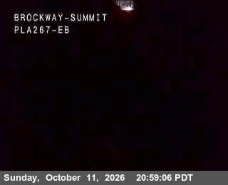 Hwy 267 at Brockway Summit, SR-267 at 21:00 on 2026-10-11