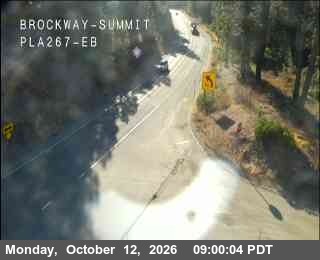 Hwy 267 at Brockway Summit, SR-267 at 09:00 on 2026-10-12