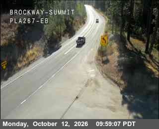 Hwy 267 at Brockway Summit, SR-267 at 10:00 on 2026-10-12