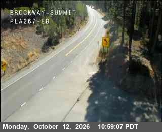 Hwy 267 at Brockway Summit, SR-267 at 11:00 on 2026-10-12