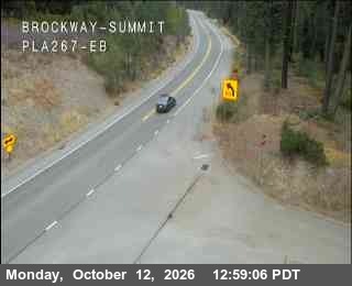Hwy 267 at Brockway Summit, SR-267 at 13:00 on 2026-10-12