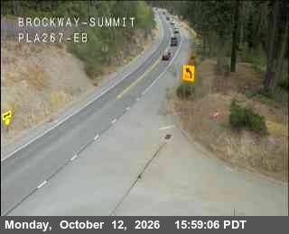 Hwy 267 at Brockway Summit, SR-267 at 16:00 on 2026-10-12