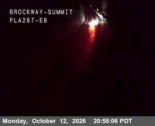 Hwy 267 at Brockway Summit, SR-267 at 21:00 on 2026-10-12
