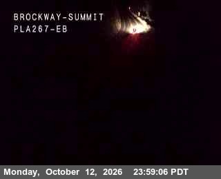 Hwy 267 at Brockway Summit, SR-267 at 00:00 on 2026-10-13