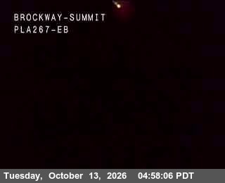 Hwy 267 at Brockway Summit, SR-267 at 05:00 on 2026-10-13