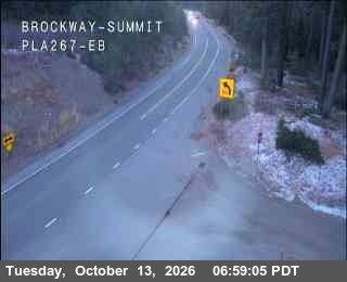Hwy 267 at Brockway Summit, SR-267 at 07:00 on 2026-10-13
