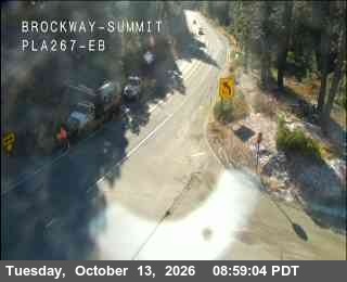Hwy 267 at Brockway Summit, SR-267 at 09:00 on 2026-10-13