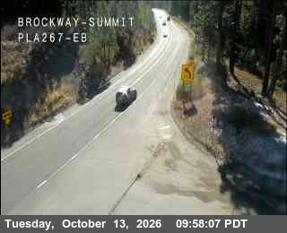Hwy 267 at Brockway Summit, SR-267 at 10:00 on 2026-10-13