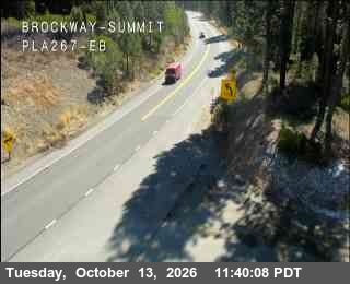 Hwy 267 at Brockway Summit, SR-267 at 12:00 on 2026-10-13