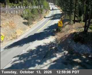 Hwy 267 at Brockway Summit, SR-267 at 13:00 on 2026-10-13