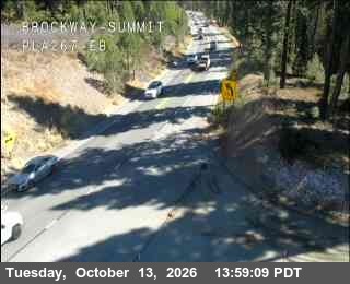 Hwy 267 at Brockway Summit, SR-267 at 14:00 on 2026-10-13
