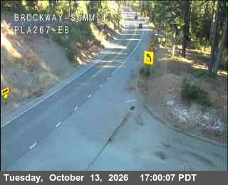 Hwy 267 at Brockway Summit, SR-267 at 17:00 on 2026-10-13