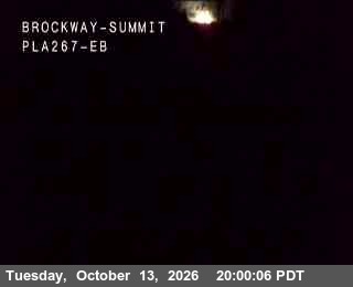 Hwy 267 at Brockway Summit, SR-267 at 20:00 on 2026-10-13
