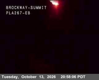Hwy 267 at Brockway Summit, SR-267 at 21:00 on 2026-10-13