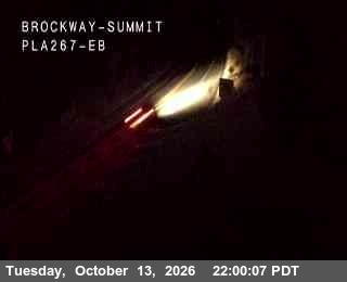 Hwy 267 at Brockway Summit, SR-267 at 22:00 on 2026-10-13