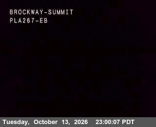 Hwy 267 at Brockway Summit, SR-267 at 23:00 on 2026-10-13
