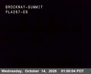 Hwy 267 at Brockway Summit, SR-267 at 01:00 on 2026-10-14