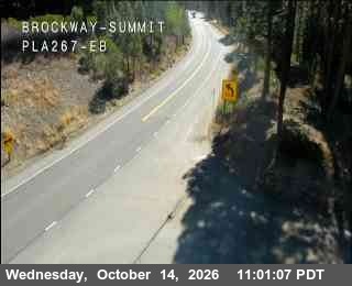 Hwy 267 at Brockway Summit, SR-267 at 11:00 on 2026-10-14