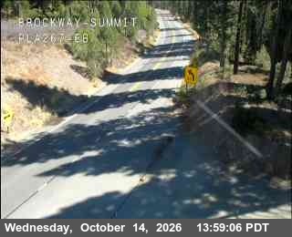 Hwy 267 at Brockway Summit, SR-267 at 14:00 on 2026-10-14