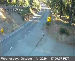 Hwy 267 at Brockway Summit, SR-267 at 17:00 on 2026-10-14