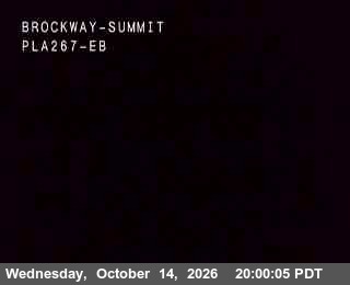 Hwy 267 at Brockway Summit, SR-267 at 20:00 on 2026-10-14