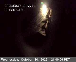 Hwy 267 at Brockway Summit, SR-267 at 21:00 on 2026-10-14