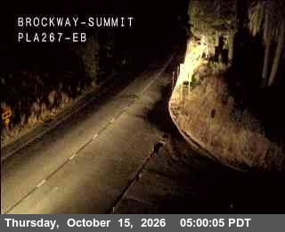 Hwy 267 at Brockway Summit, SR-267 at 05:00 on 2026-10-15