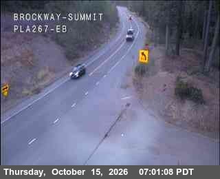 Hwy 267 at Brockway Summit, SR-267 at 07:00 on 2026-10-15