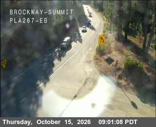 Hwy 267 at Brockway Summit, SR-267 at 09:00 on 2026-10-15