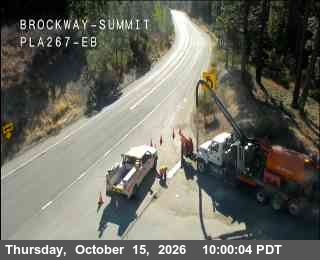 Hwy 267 at Brockway Summit, SR-267 at 10:00 on 2026-10-15