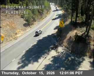 Hwy 267 at Brockway Summit, SR-267 at 12:00 on 2026-10-15