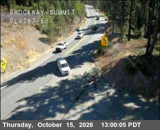 Hwy 267 at Brockway Summit, SR-267 at 13:00 on 2026-10-15