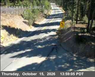 Hwy 267 at Brockway Summit, SR-267 at 14:00 on 2026-10-15