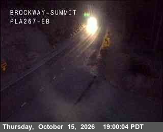 Hwy 267 at Brockway Summit, SR-267 at 19:00 on 2026-10-15