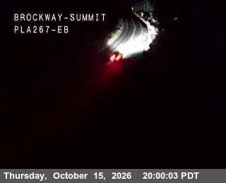 Hwy 267 at Brockway Summit, SR-267 at 20:00 on 2026-10-15