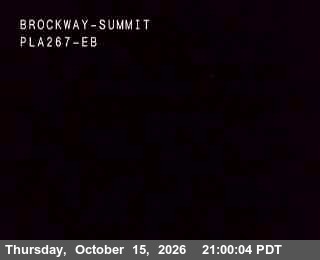 Hwy 267 at Brockway Summit, SR-267 at 21:00 on 2026-10-15