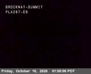 Hwy 267 at Brockway Summit, SR-267 at 01:00 on 2026-10-16