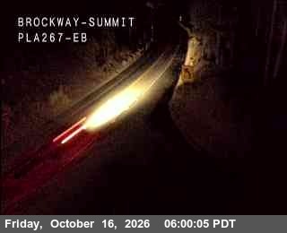 Hwy 267 at Brockway Summit, SR-267 at 06:00 on 2026-10-16
