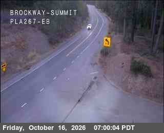 Hwy 267 at Brockway Summit, SR-267 at 07:00 on 2026-10-16