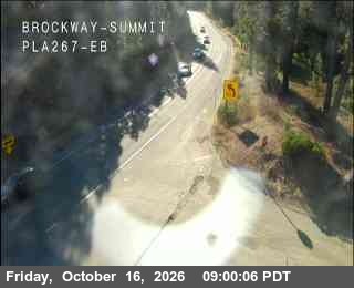 Hwy 267 at Brockway Summit, SR-267 at 09:00 on 2026-10-16