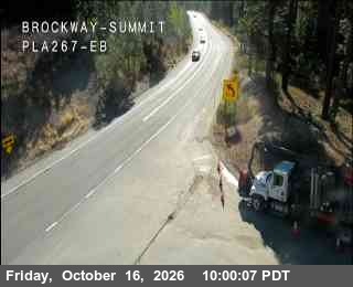 Hwy 267 at Brockway Summit, SR-267 at 10:00 on 2026-10-16