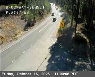 Hwy 267 at Brockway Summit, SR-267 at 11:00 on 2026-10-16