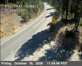Hwy 267 at Brockway Summit, SR-267 at 12:00 on 2026-10-16