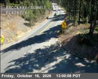 Hwy 267 at Brockway Summit, SR-267 at 13:00 on 2026-10-16
